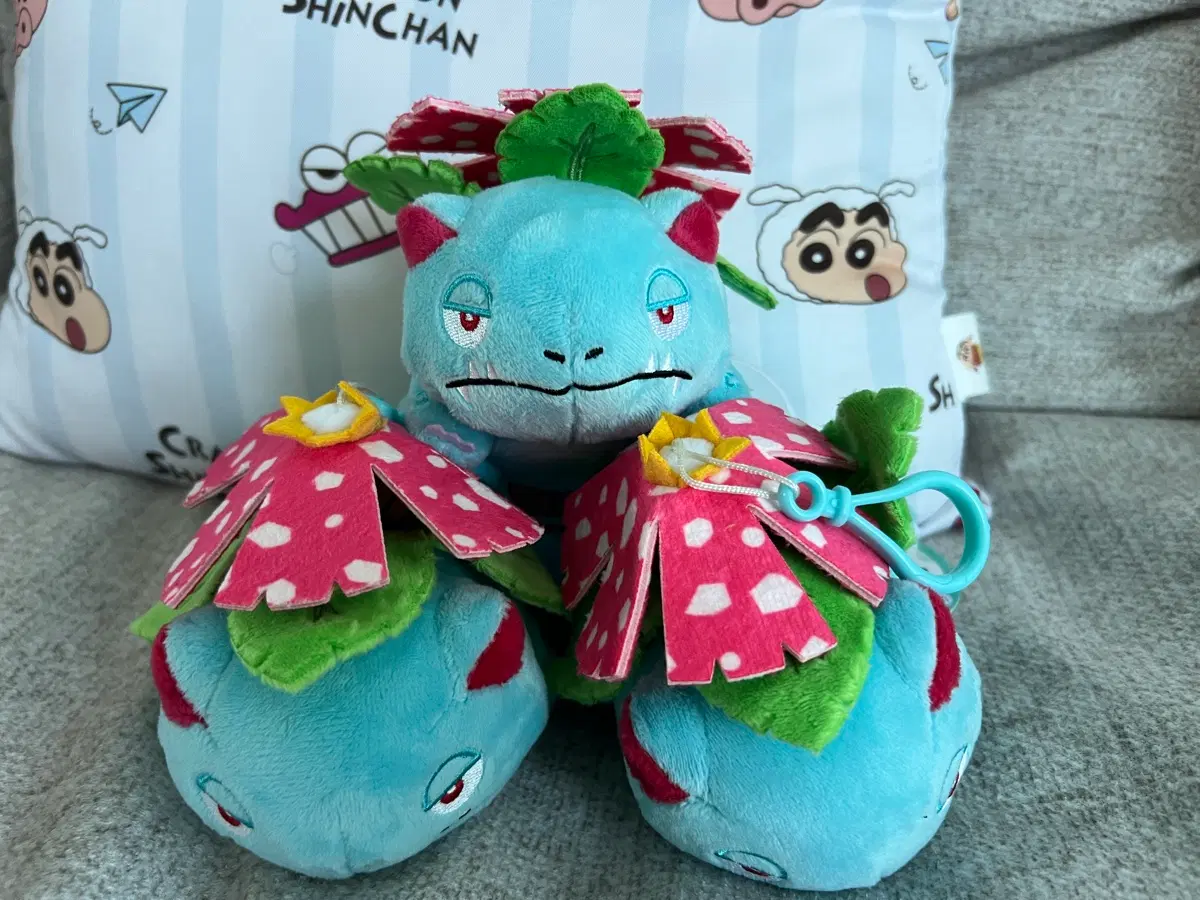이상해꽃 키링 13cm