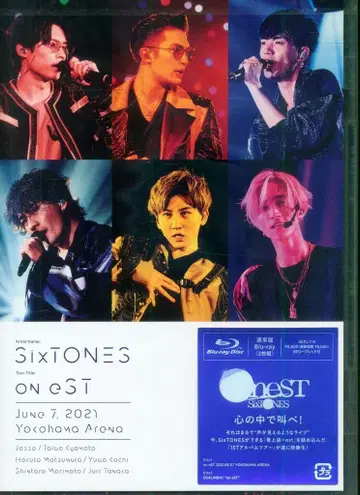 SixTONES Blu-ray 일반ver on eST