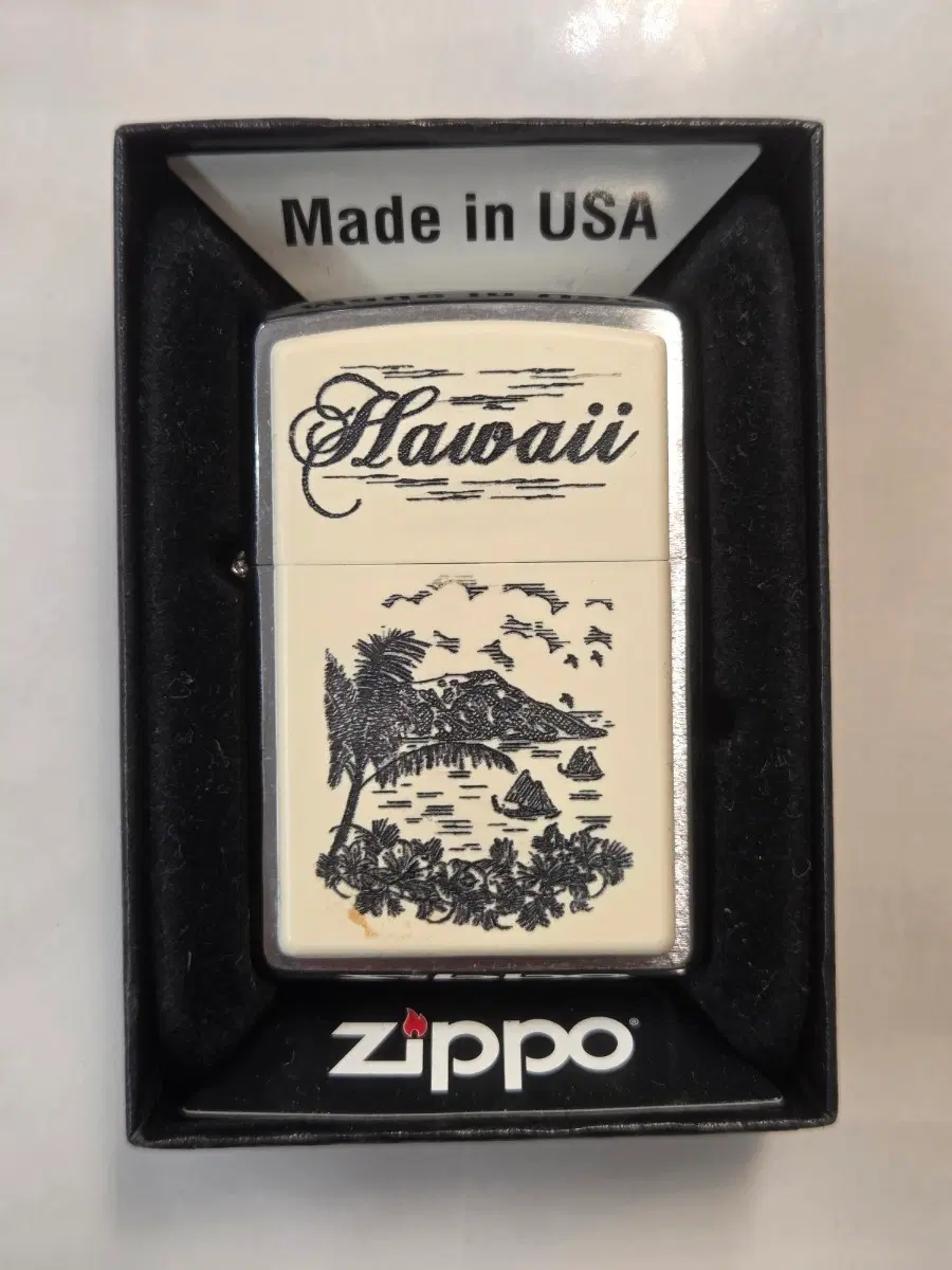 [미사용풀셋] 지포 라이터 Zippo 2010 빈티지라이터 하와이지포