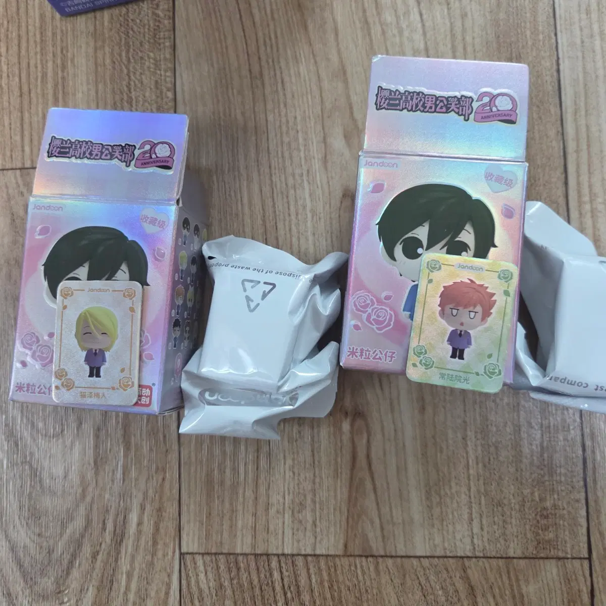 오란고교 쌀알 피규어 미니 2종 일괄