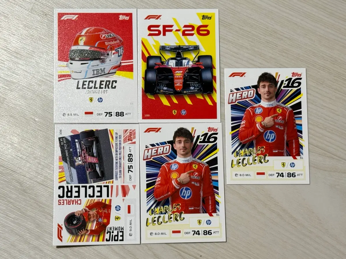 F1 탑스 터보어택 페라리 찰스 르끌레르