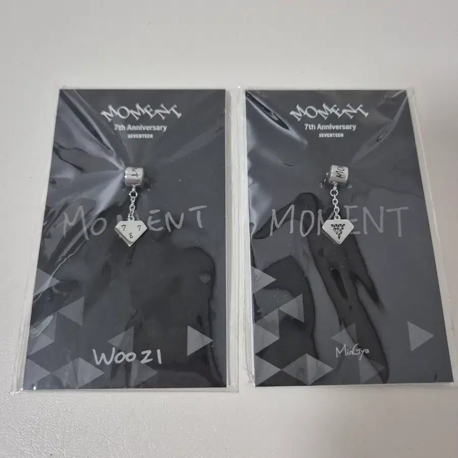 O 일괄가격, 개별구매 가능 O 세븐틴 7주년 참 팔찌참 민규 우지