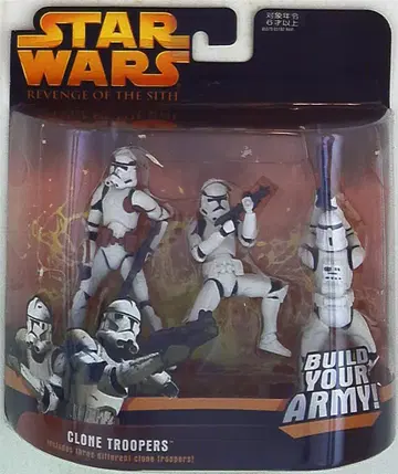 타미 다이렉트 BUILD YOUR ARMY 클론 트루퍼스 (화이트 아머 / 레드 라인) 3.5인치