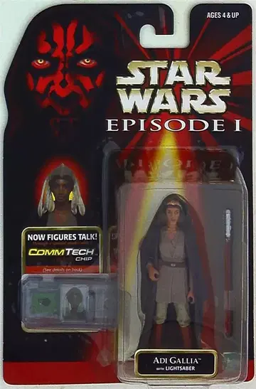 HASBRO 컬렉션 3 ADI GALLIA 라이트세이버 포함 3.5인치