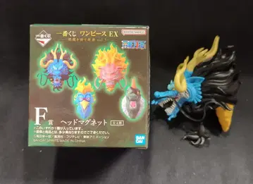 BANDAI SPIRITS 제일복권 원피스 EX 악마를 품은 자들 vol.3 F상 카이도 헤드 마그넷