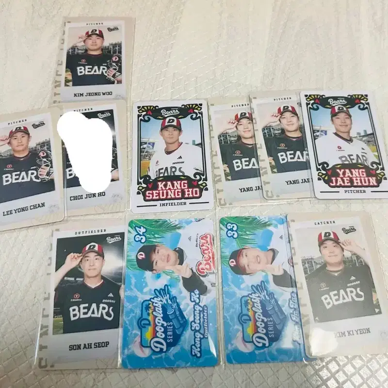 두산베어스 포토카드 개별판매