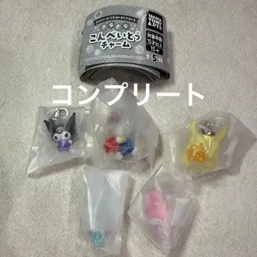 산리오 반짝반짝 금평등 참 가챠 전 5종 세트