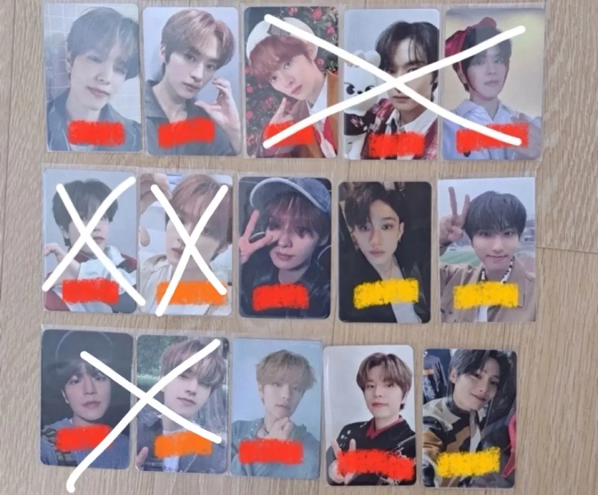 스트레이키즈 포카 8장 일괄판매