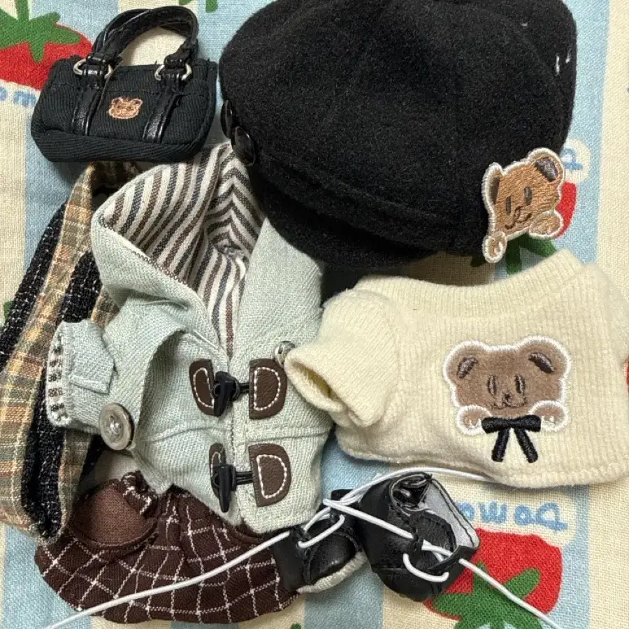 10cm 인형옷 무속성 겨울옷 코트