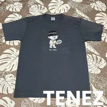 TENEZ 테네스 드라이 T셔츠 M 다크 그레이 테네치 캐릭터