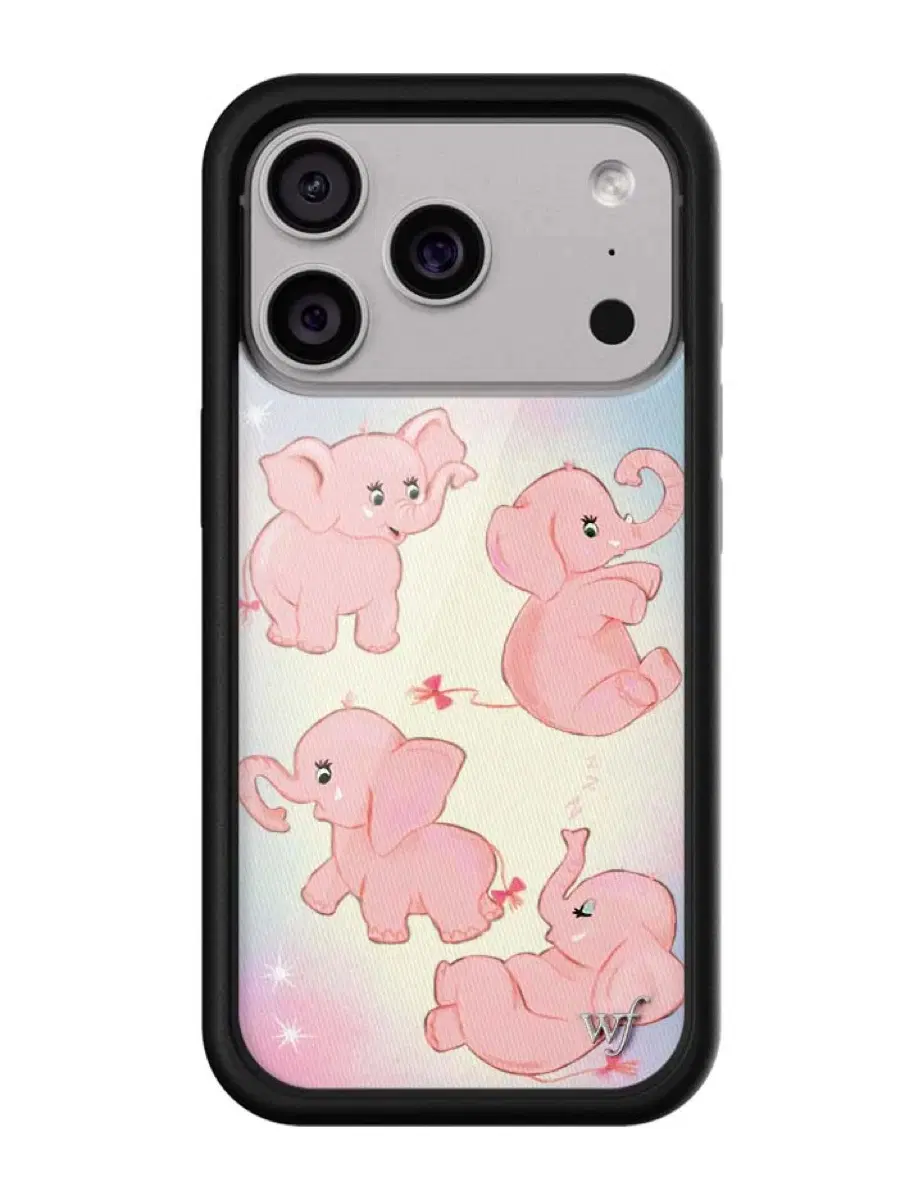 (공식정품)와일드플라워 Pink Elephants 아이폰케이스