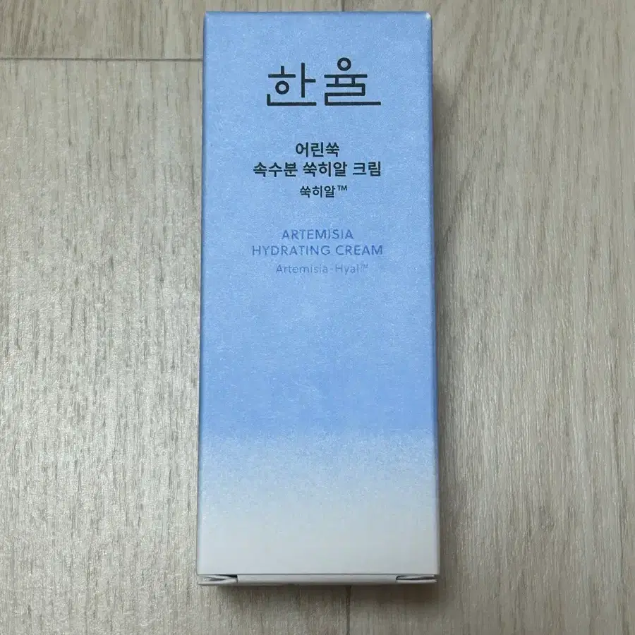 한율 어린쑥 속수분 쑥히알 크림 60ml
