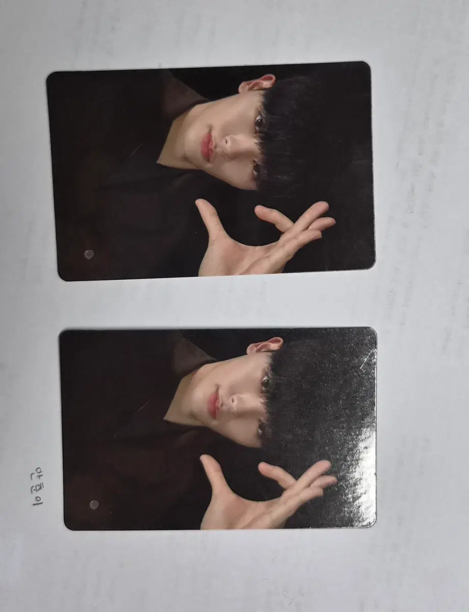 안준원 프젝 포카 판매합니다