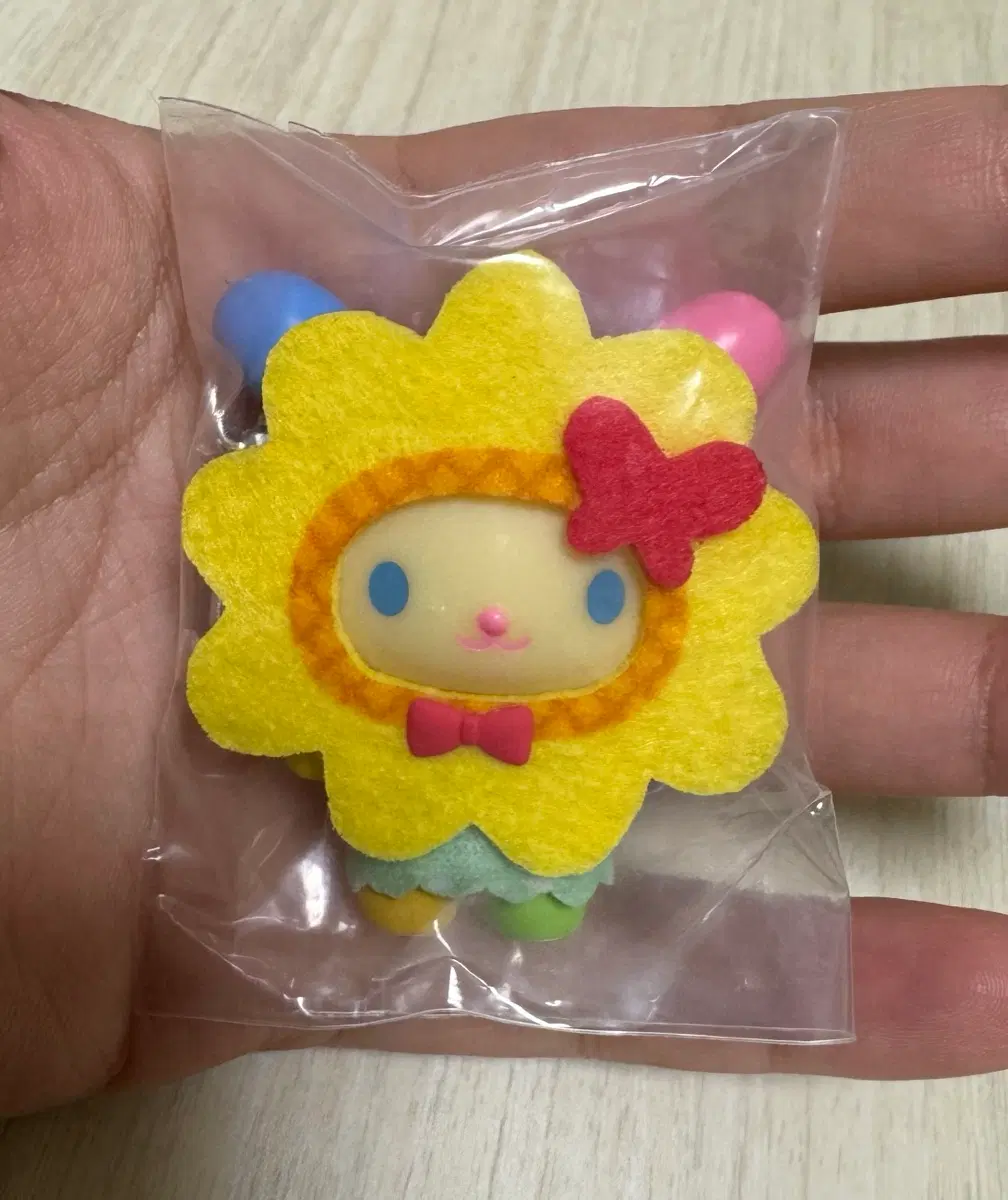 산리오 숲속 친구들 치비토모 우사하나 키링