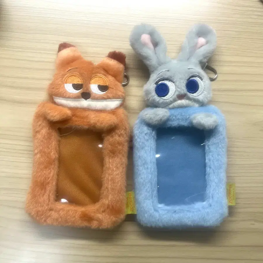 버터 주토피아 콜라보 포카홀더 일괄