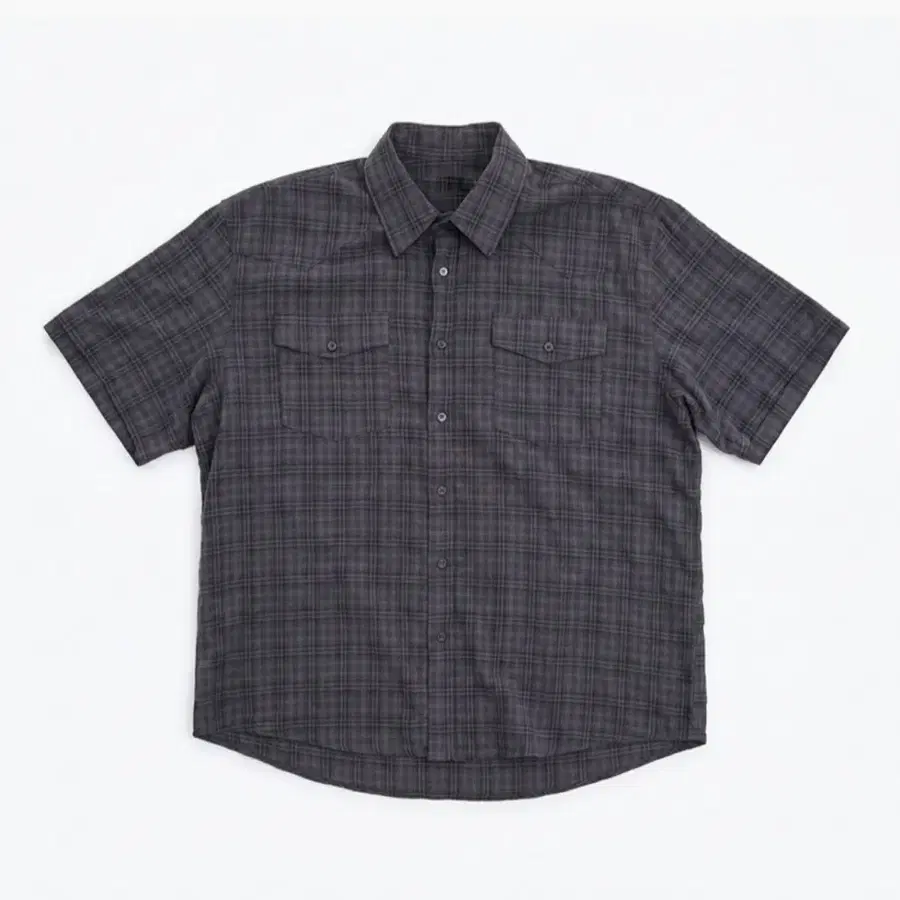 헤리티 | Vintage Check Shirts_Navy 빈티지 체크 셔츠