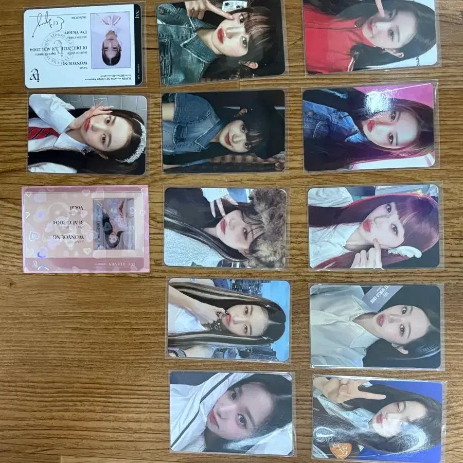 장원영 포토카드 일괄로 팔아요