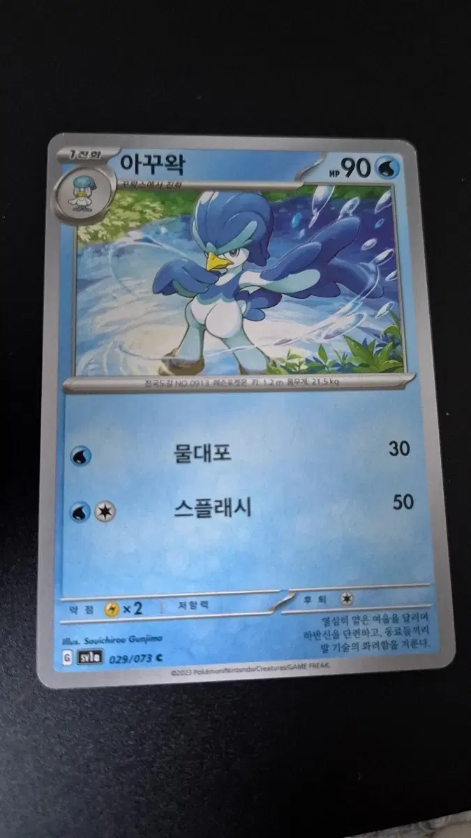포켓몬 카드 아꾸왁