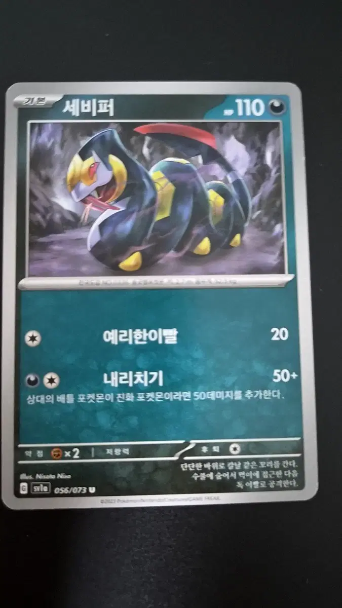 포켓몬 카드 세비퍼