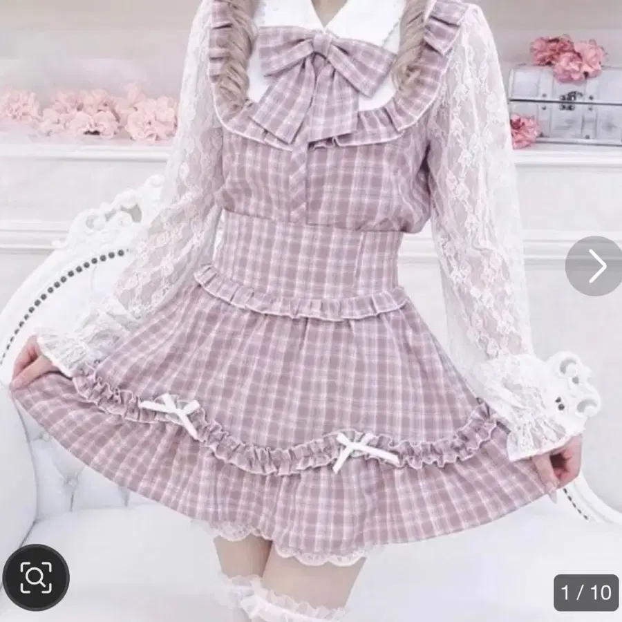 마즈 프리메로 프린세스멜로디 양산형 양지뢰 핑크 셋업