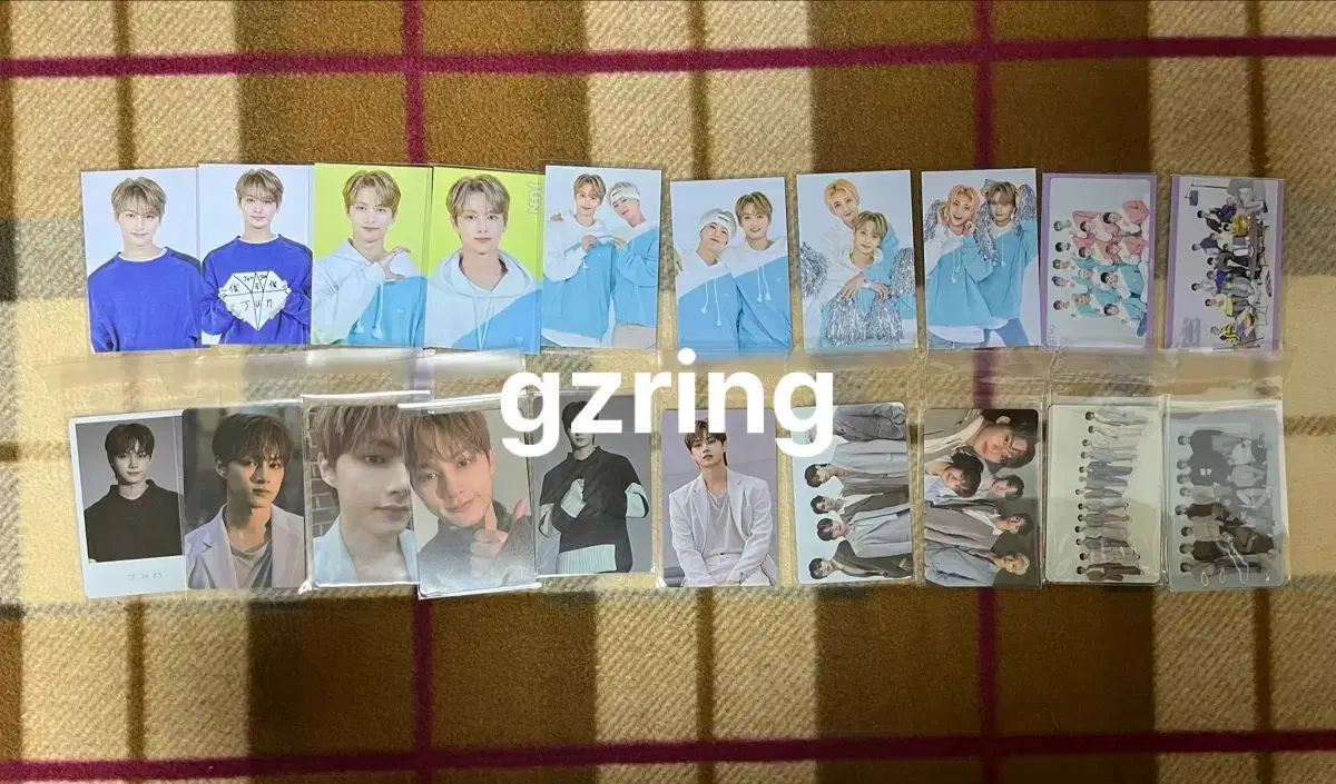 세븐틴 준 공식 트레카 포카 20장 일괄 양도