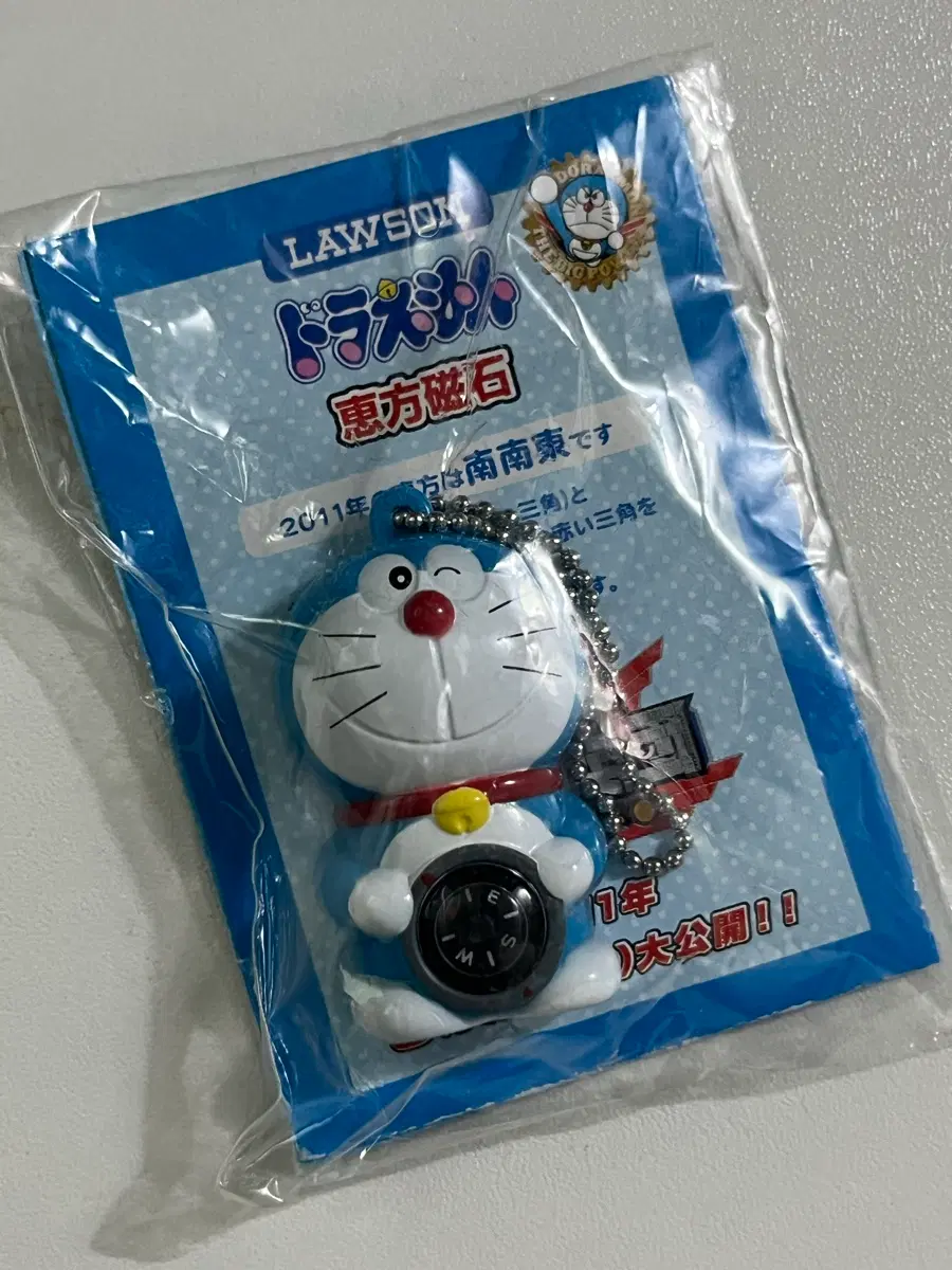 고전 도라에몽 나침반 키링