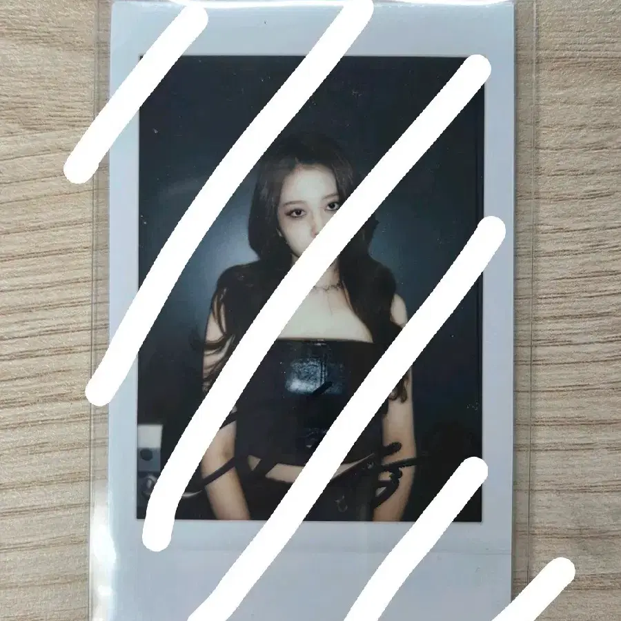 원지민 싸인 폴라로이드