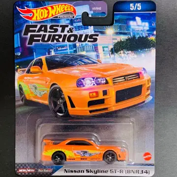 핫휠 패스트 앤 퓨리어스 스카이라인 GT-R R34