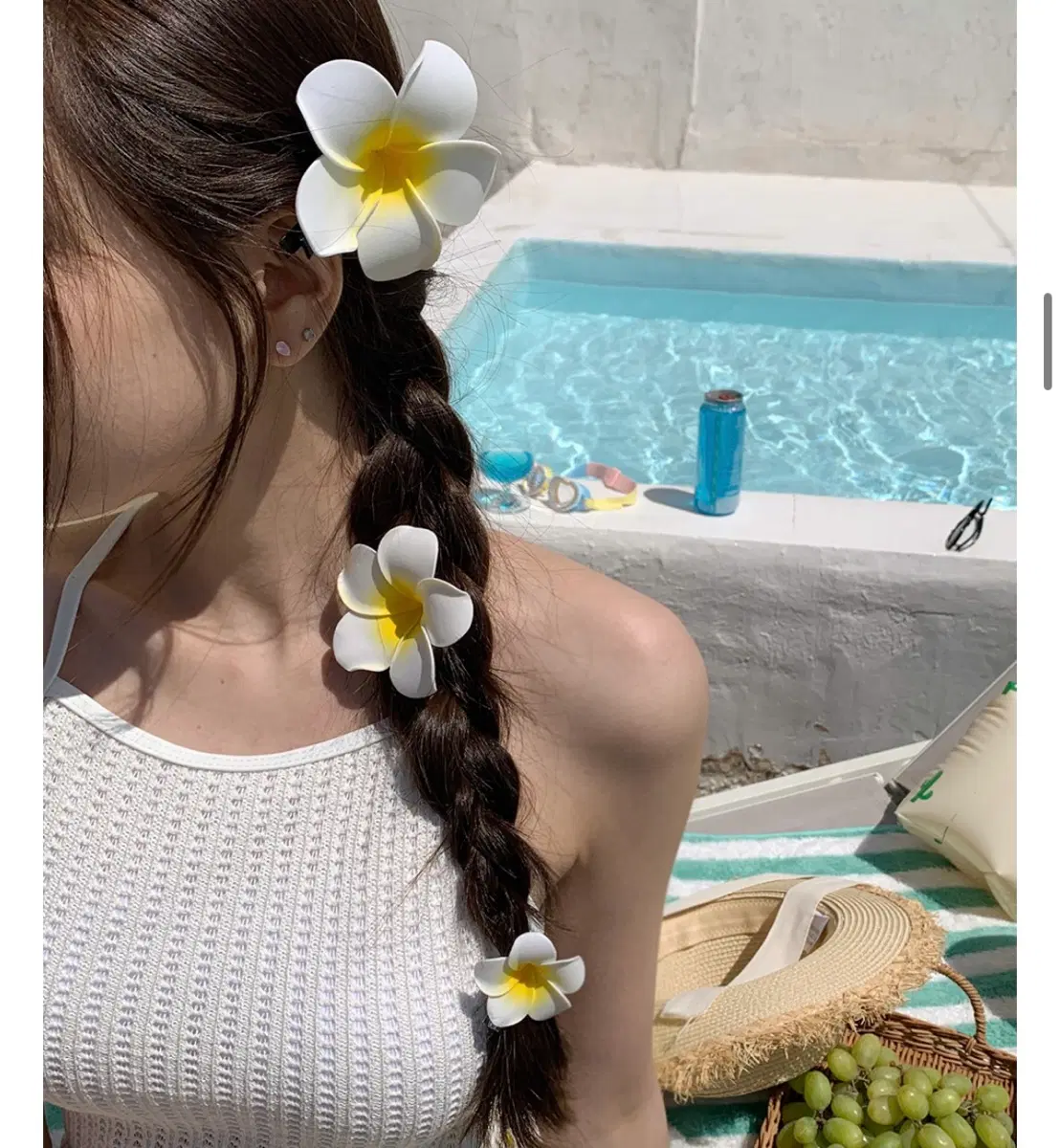 꽃 머리핀