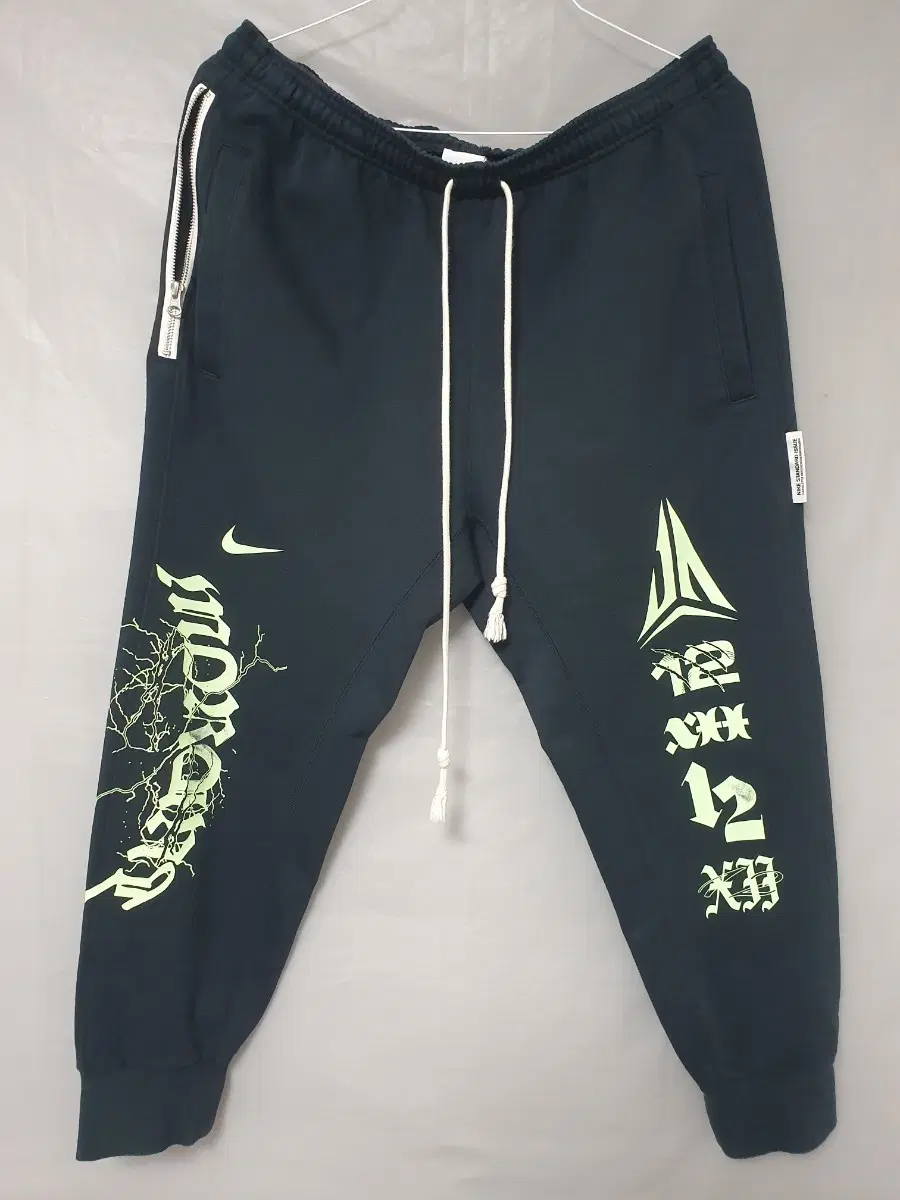 나이키 자 모란트 스텐다드 이슈 농구 조거 팬츠 블랙 2XL