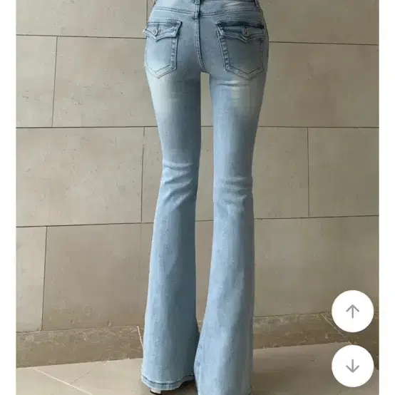 연청 부츠컷 데님 팬츠