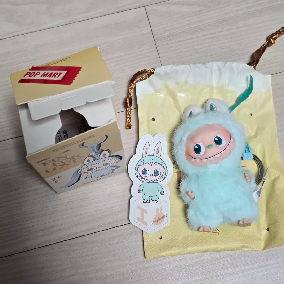 (정품O,외출X) 라부부 내 마음속 비밀번호 이니셜 시리즈 I 버전 양도