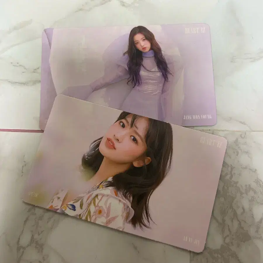 아이브 아이즈원 안유진 장원영 포카