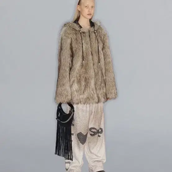 오픈와이와이 open yy 리버시블 퍼 자켓 fur