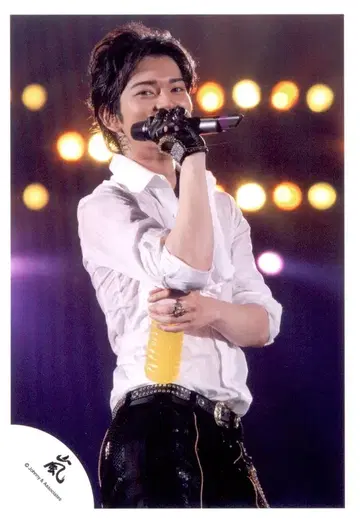 아라시 07년 AROUND ASIA +in DOME 마츠모토 준 공식 사진 *1장