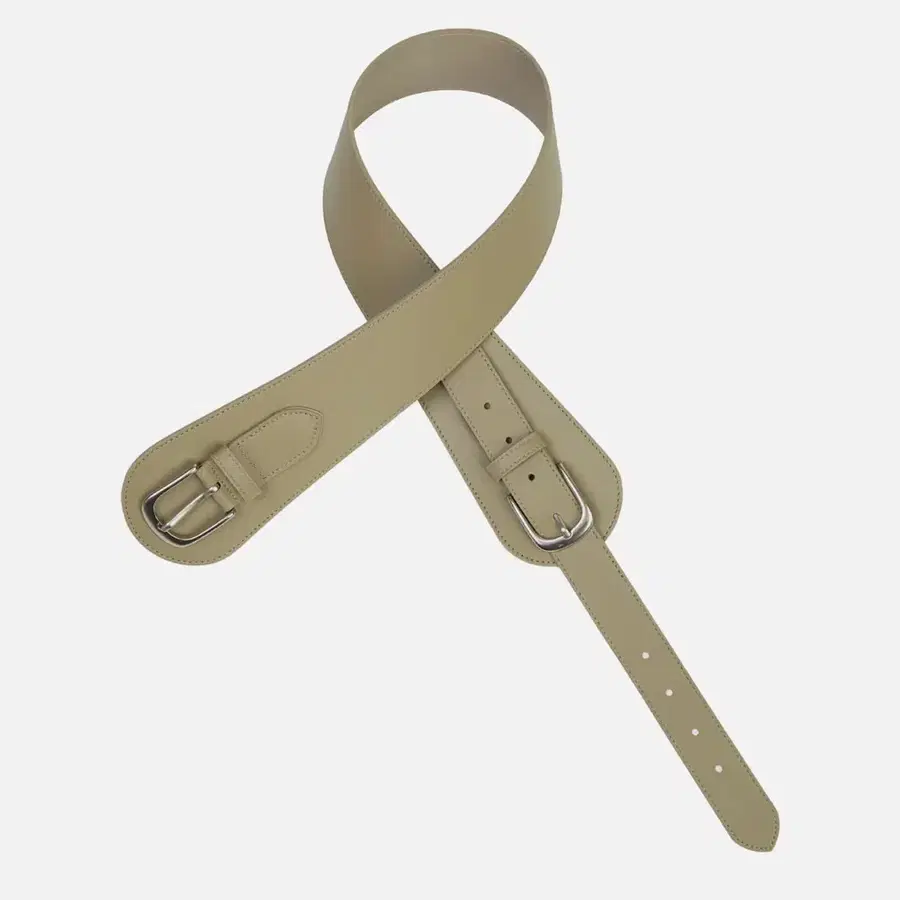 세릭 Buckle Curve Belt _ Khaki cerric 벨트