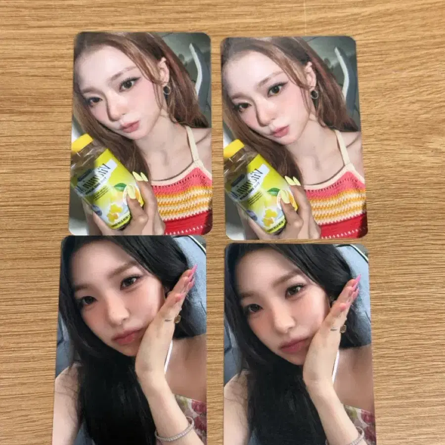 프로미스나인 공방 포카 (지헌 나경)