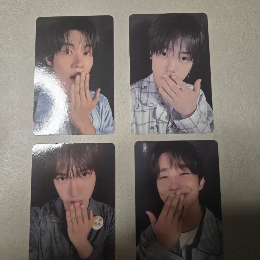 엔플라잉 3만원 이상 포카4장 일괄양도합니다