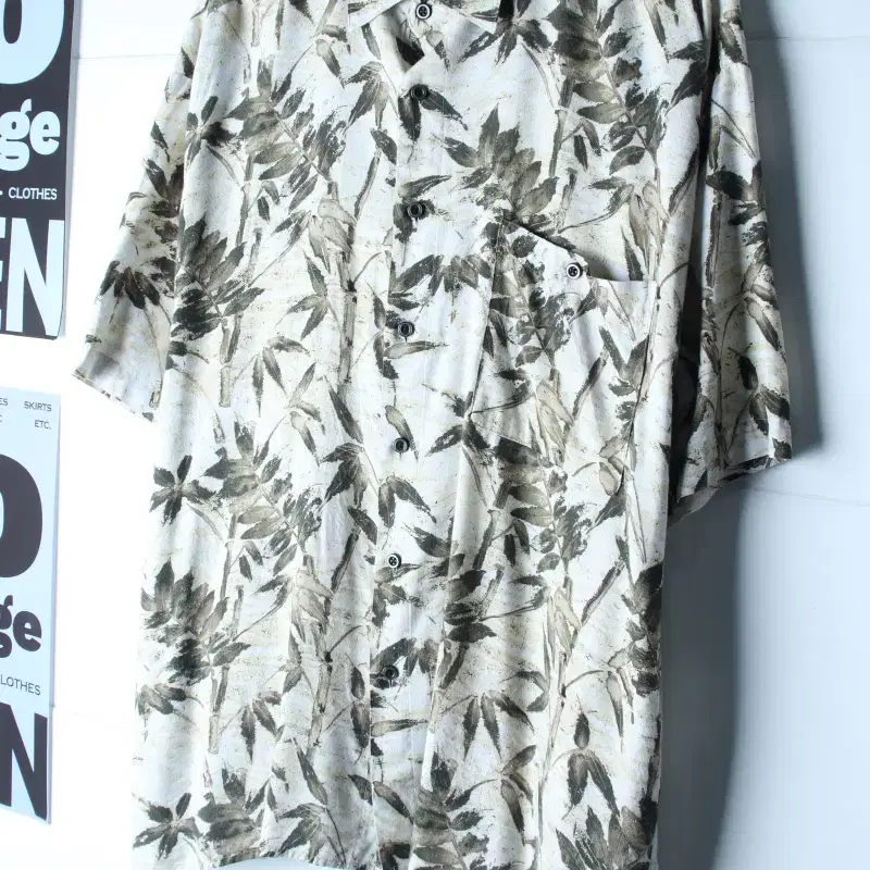 (L-2XL) 브랜드빈티지 반팔 카라 티셔츠 USA 셔츠-H36245