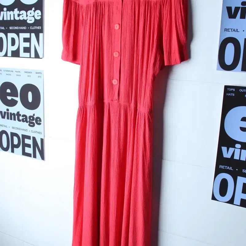 W(L-XL) 레슬리 페이 반팔 티셔츠 드레스 USA 80-H36274