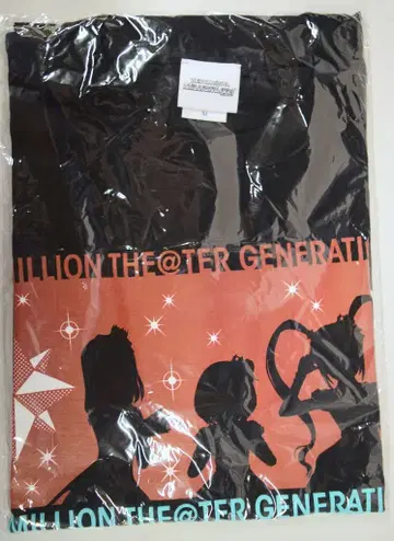 반다이 출시 기념 이벤트 T셔츠 MILLION THE@TER GENERATION 07&08 M사이즈