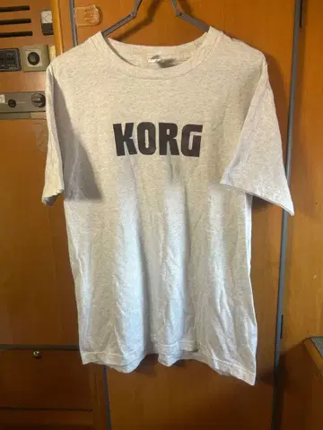 기업물 KORG T셔츠 그레이 M
