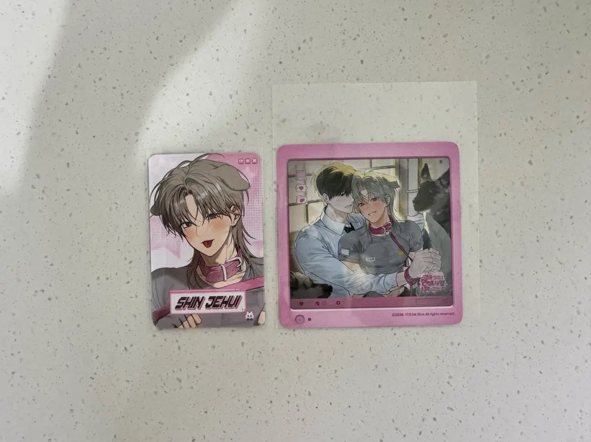 사용 후 반품불가 미블컴퍼니 미블 팝업 스토어 미스터블루 사반불 천호 제희 입특 럭드 겜포 코스터 입장 특전 럭키드로우 게임 포토카드 커플 일러스트 신제희 포카