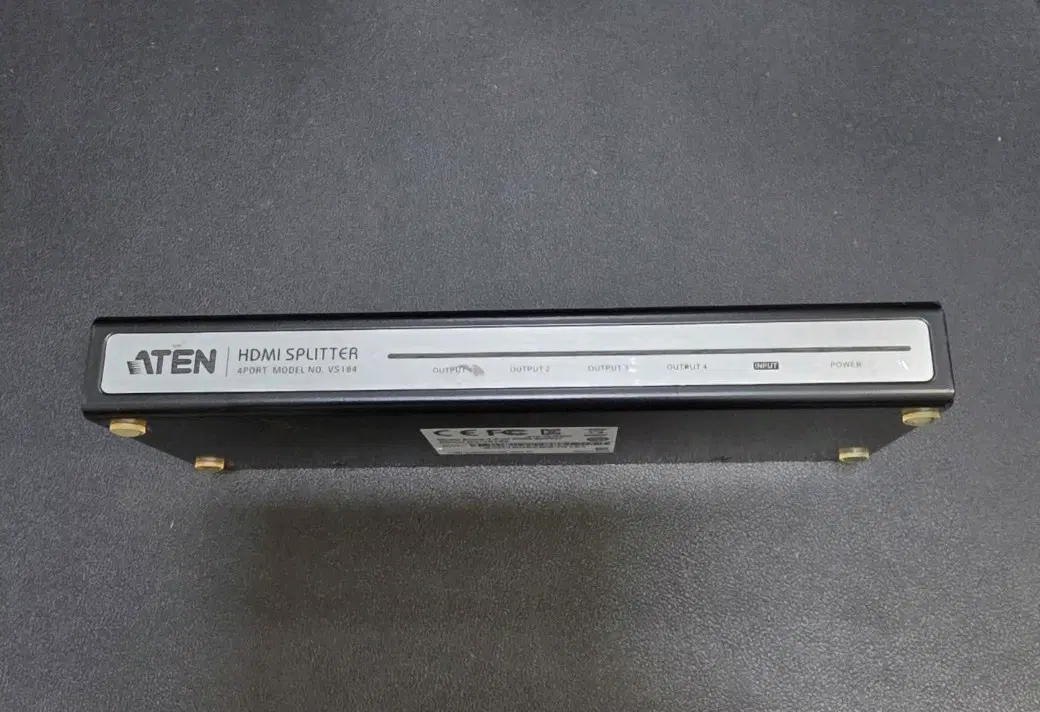 [미사용 새상품] 에이텐(ATEN) VS184 4포트 HDMI 분배기 판매합니다
