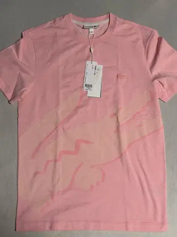 LACOSTE 라코스테 T셔츠 핑크 택 포함 새상품