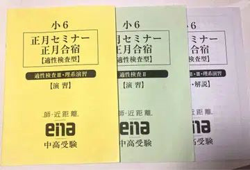 ena 초6 설날 세미나 설날 합숙 적성 검사 연습