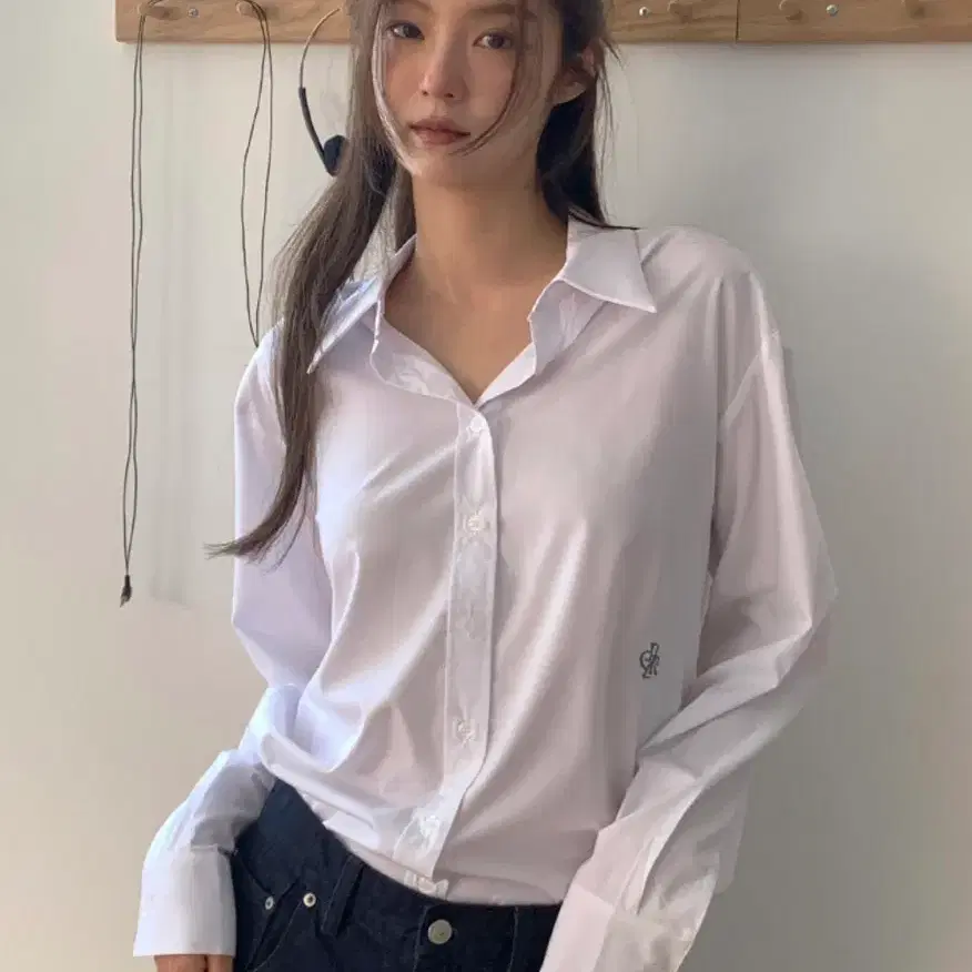 시티브리즈 화이트 셔츠 S