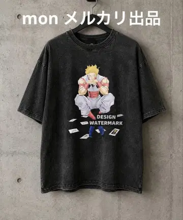 HUNTER x HUNTER 히소카 T셔츠 빈티지 가공