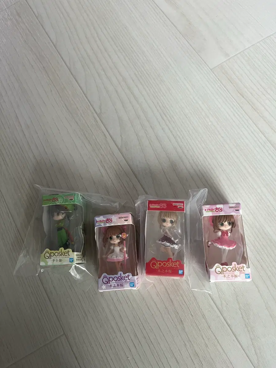 Qposket 카드캡터체리 가챠 일괄 정품