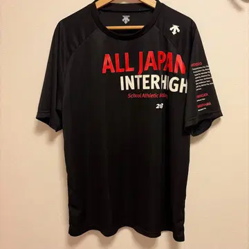 DESCENTE 데상트 ALL JAPAN 2023 티셔츠 블랙